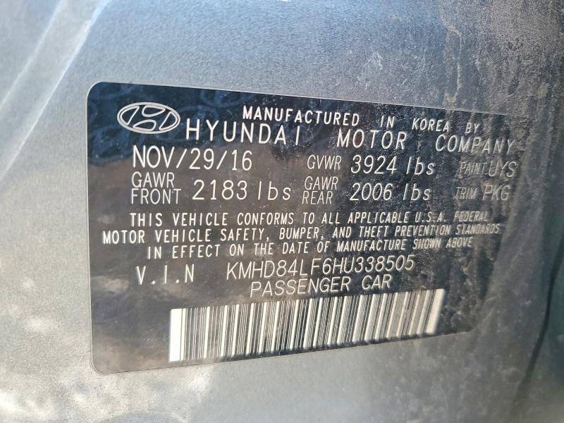 2017 Hyundai Elantra Limited