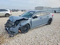 Honda salvage cars for sale: 2022 Honda Civic Sport