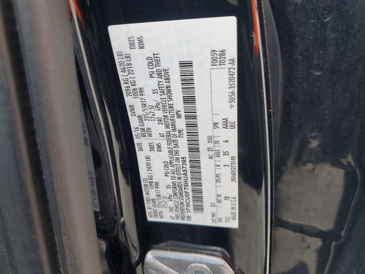 2017 Ford Escape s