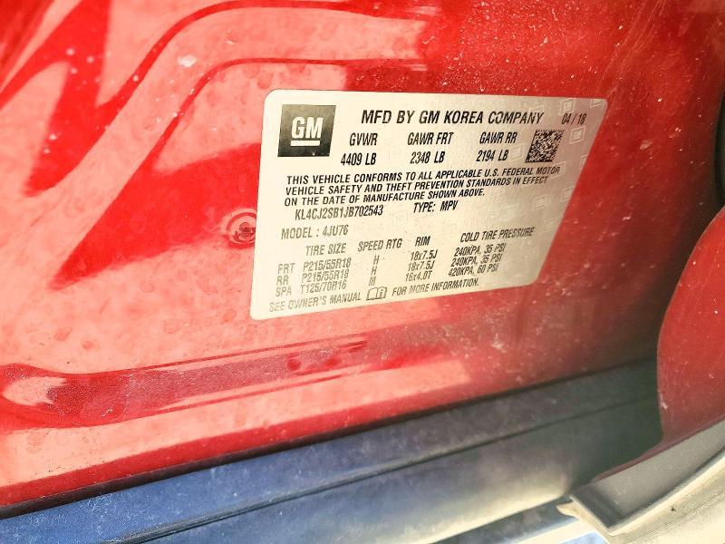 2018 Buick Encore Sport Touring