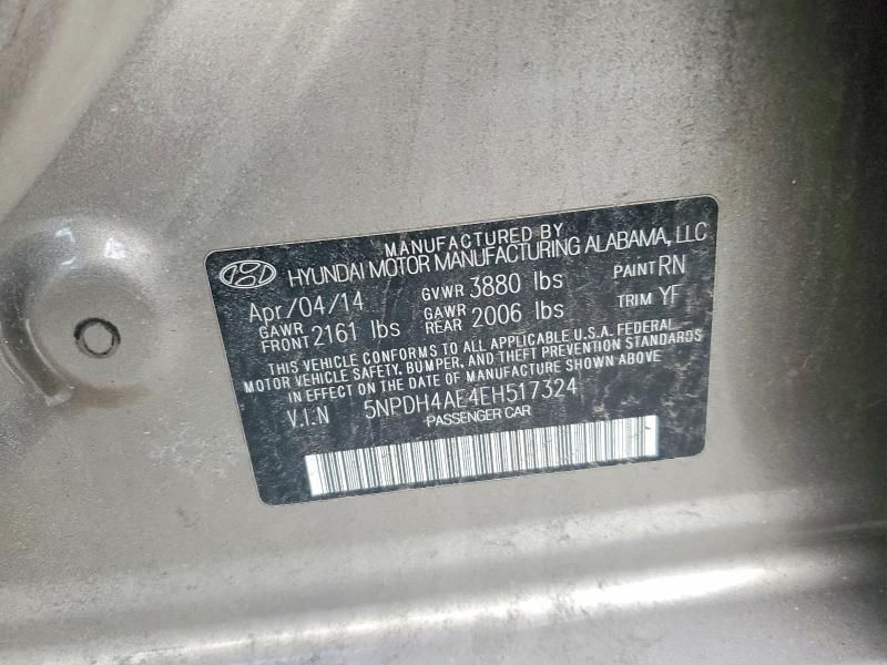 2014 Hyundai Elantra se