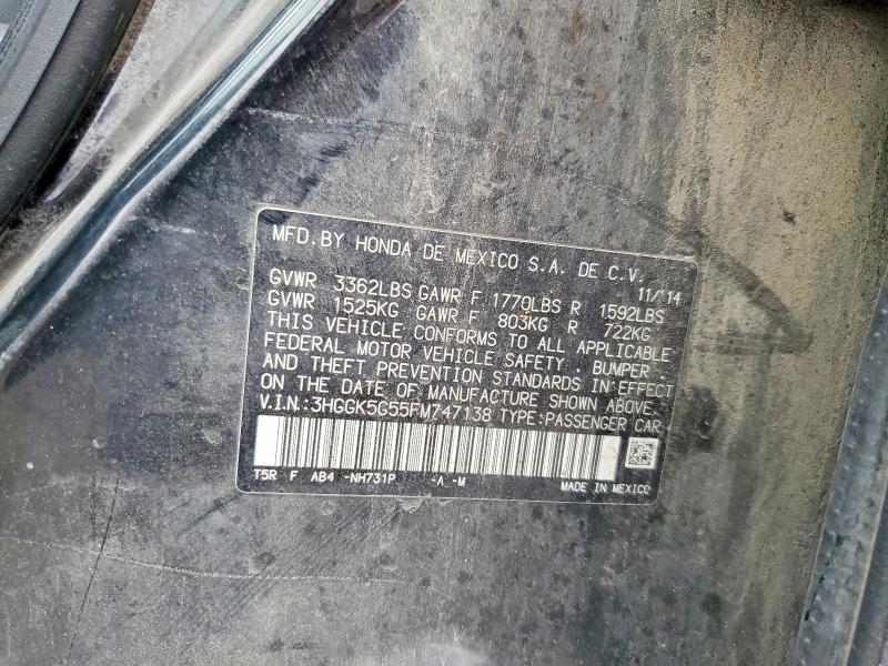 2015 Honda Fit lx