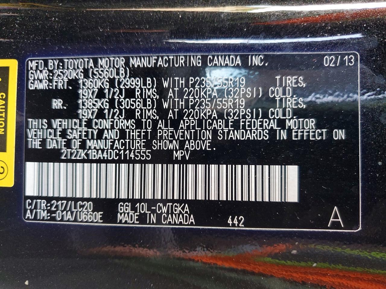 2013 Lexus Rx 350 Base