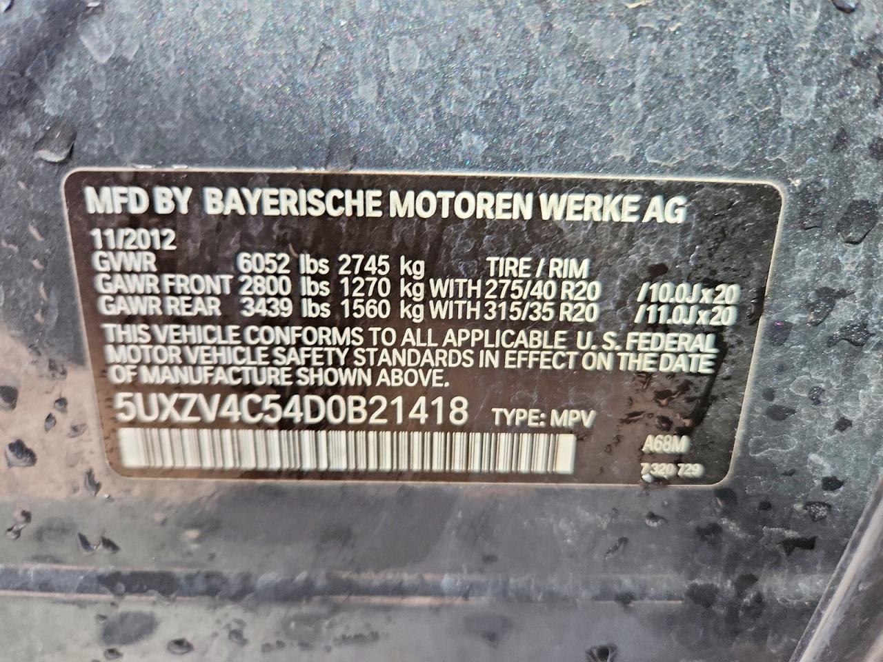 2013 BMW X5 Xdrive35i