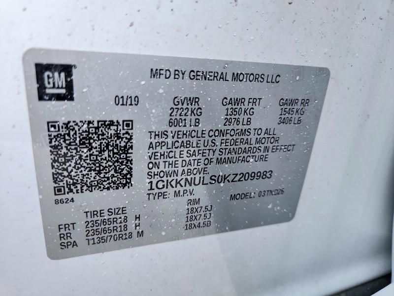 2019 GMC Acadia Slt-1