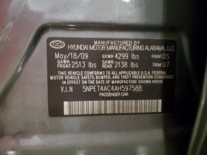 2010 Hyundai Sonata