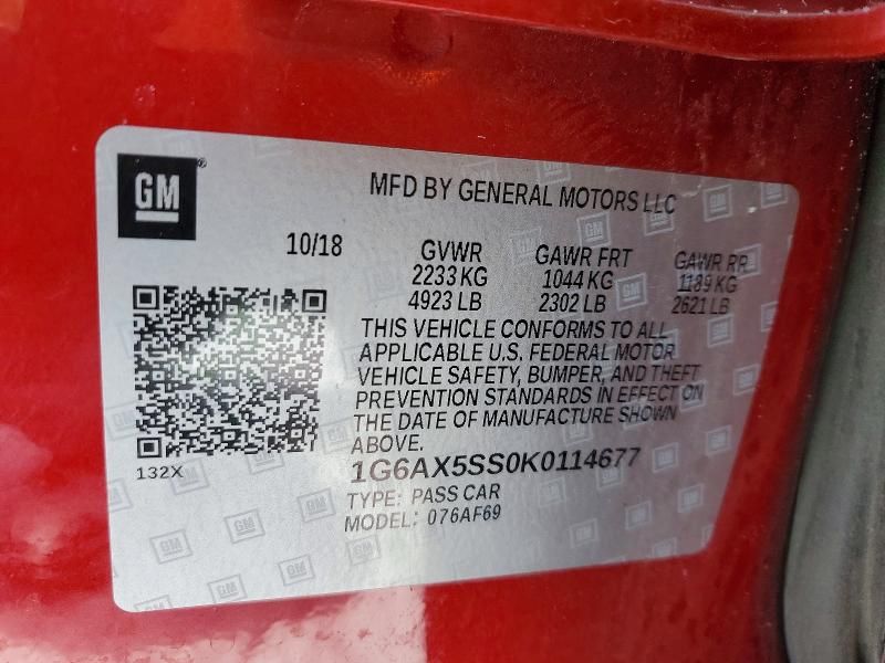 2019 Cadillac Cts Luxury