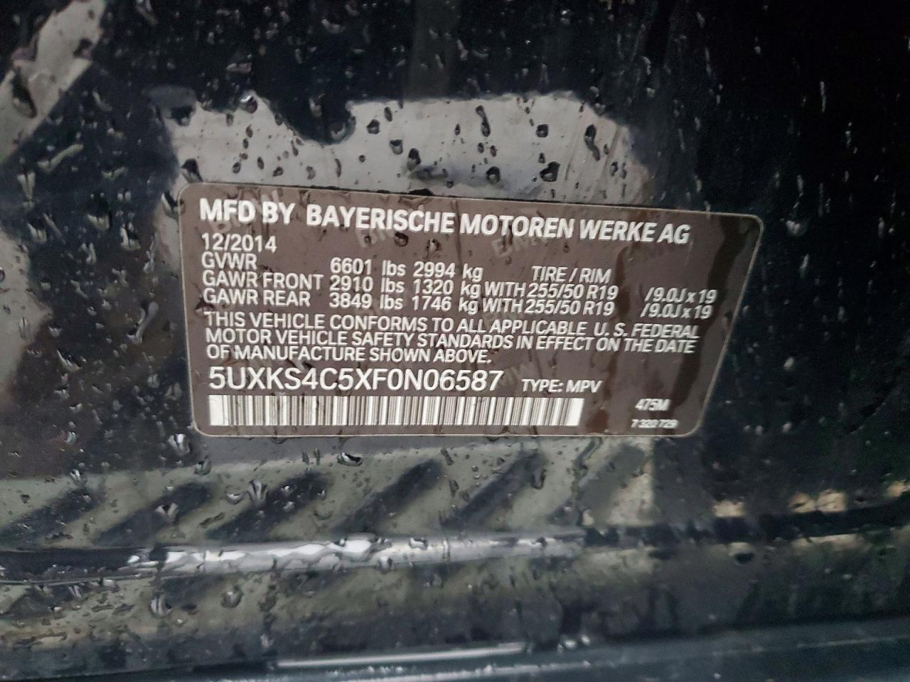 2015 BMW X5 Xdrive35d