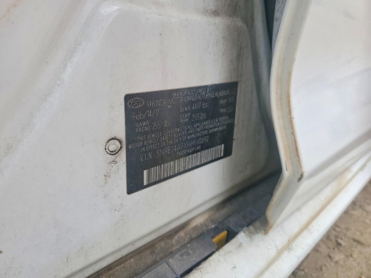 2017 Hyundai Sonata se