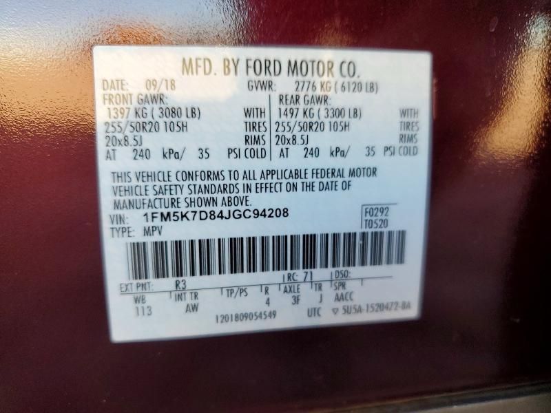 2018 Ford Explorer xlt