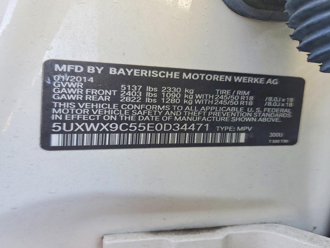 2014 BMW X3 Xdrive28i