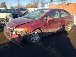 Honda Civic salvage cars for sale: 2008 Honda Civic lx
