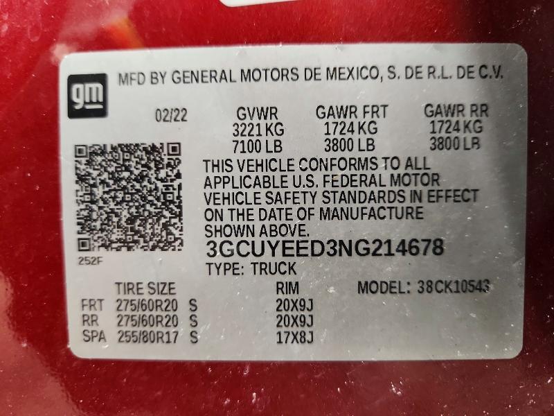2022 Chevrolet Silverado LTD K1500 RST