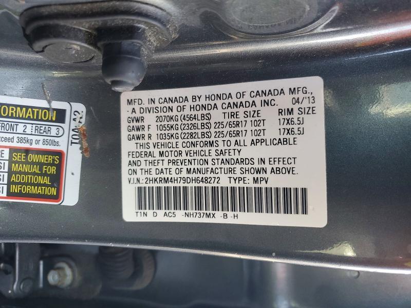 2013 Honda Cr-v exl
