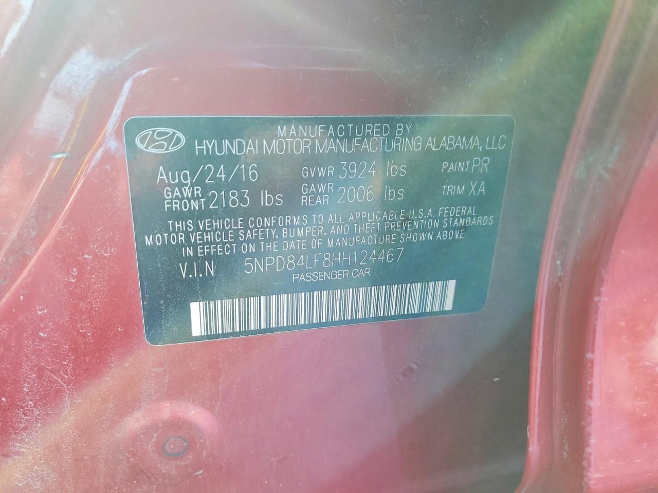 2017 Hyundai Elantra se