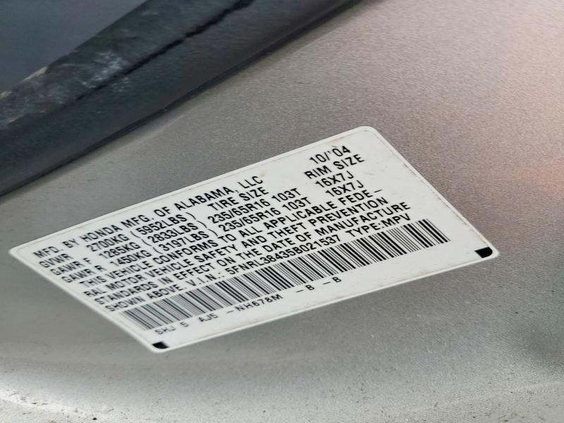 2005 Honda Odyssey ex