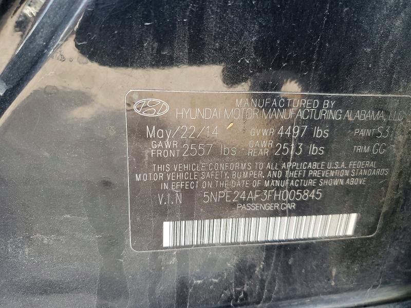 2015 Hyundai Sonata se