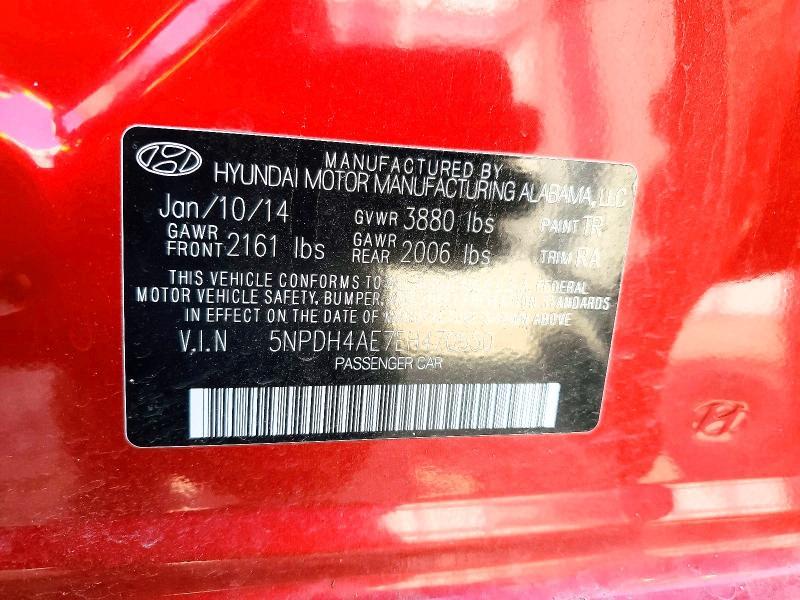 2014 Hyundai Elantra se
