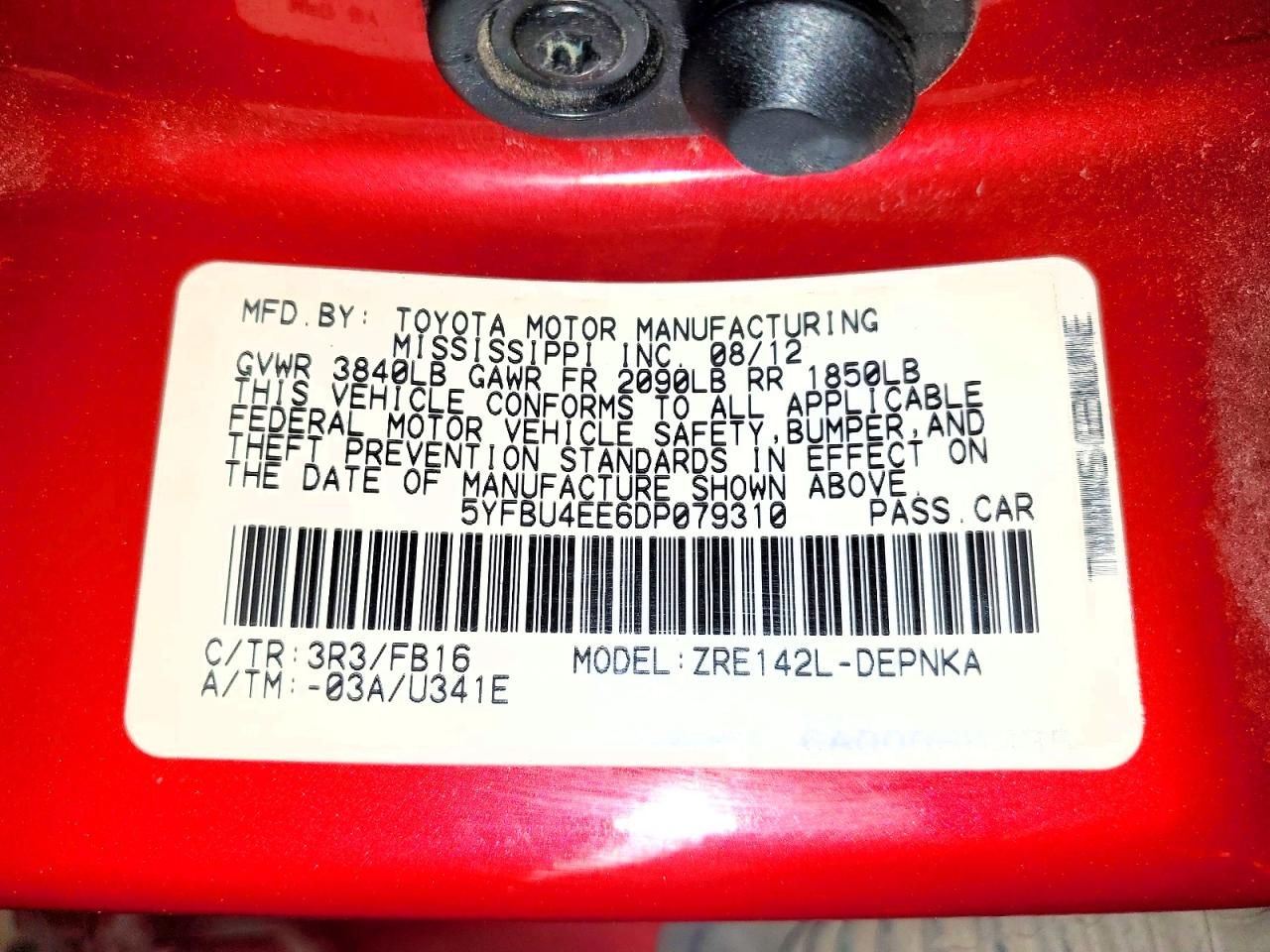 2013 Toyota Corolla Base