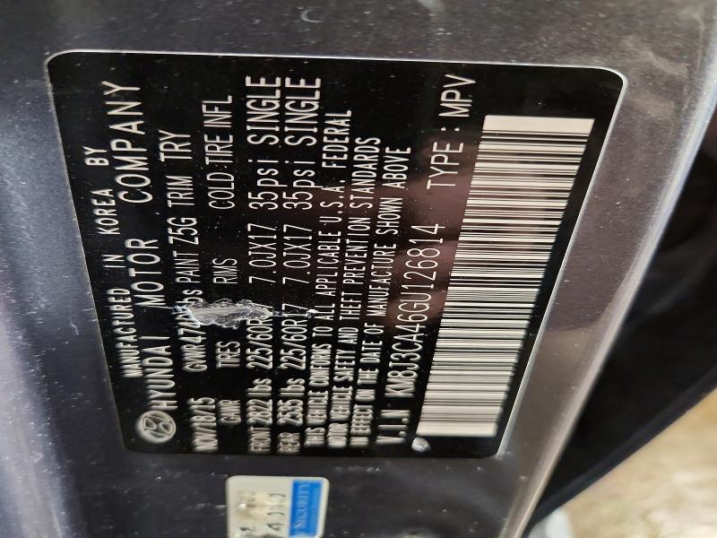 2016 Hyundai Tucson se