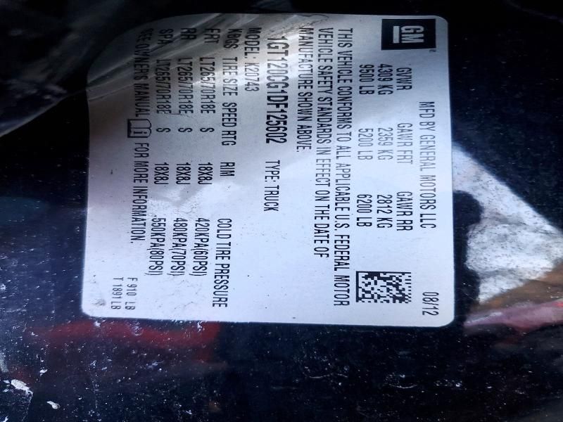 2013 GMC Sierra K2500 sle