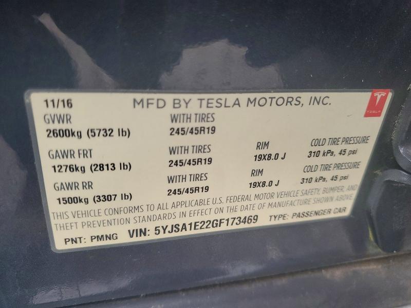 2016 Tesla Model s