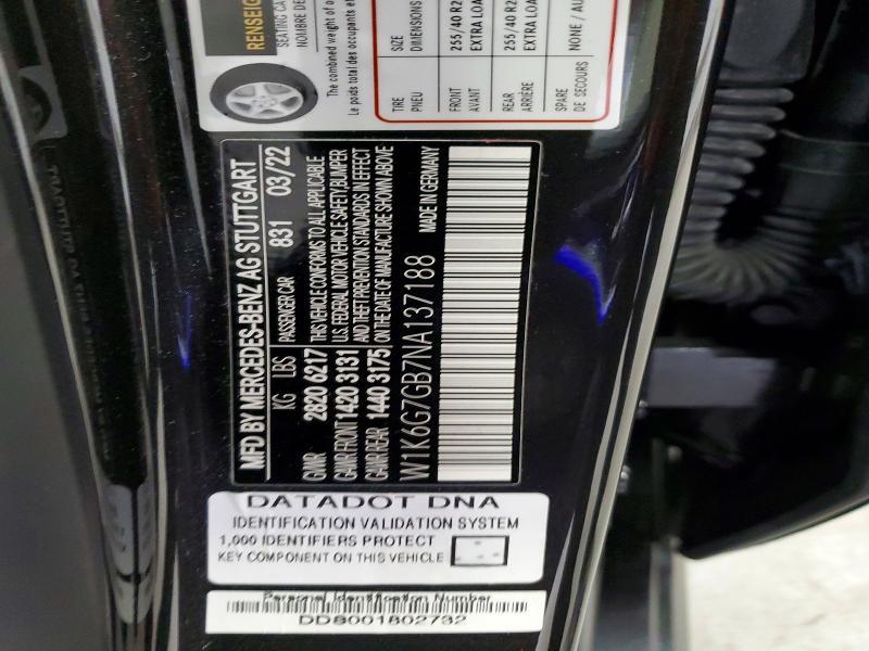 2022 Mercedes-Benz S 580 4matic