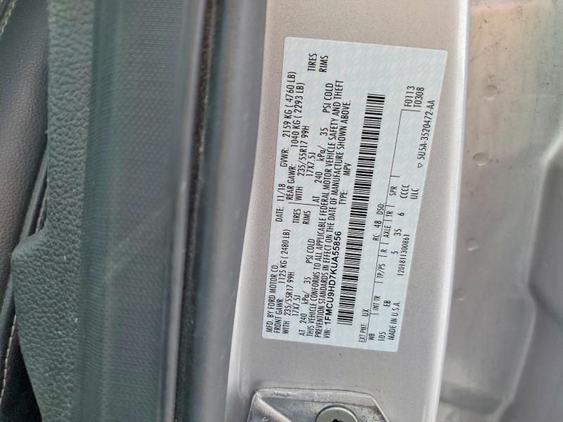 2019 Ford Escape sel