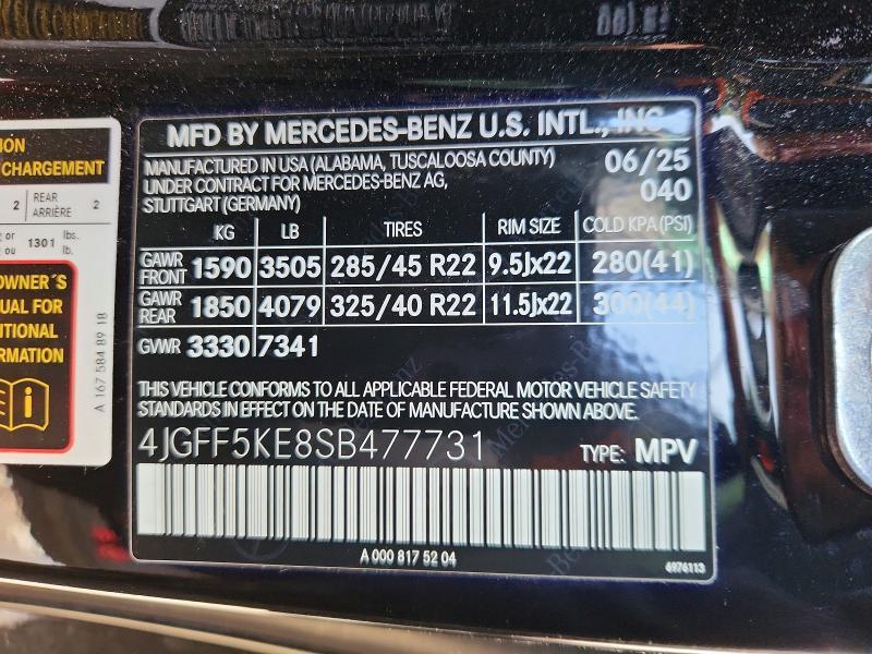 2025 Mercedes-Benz Gls 450 4matic