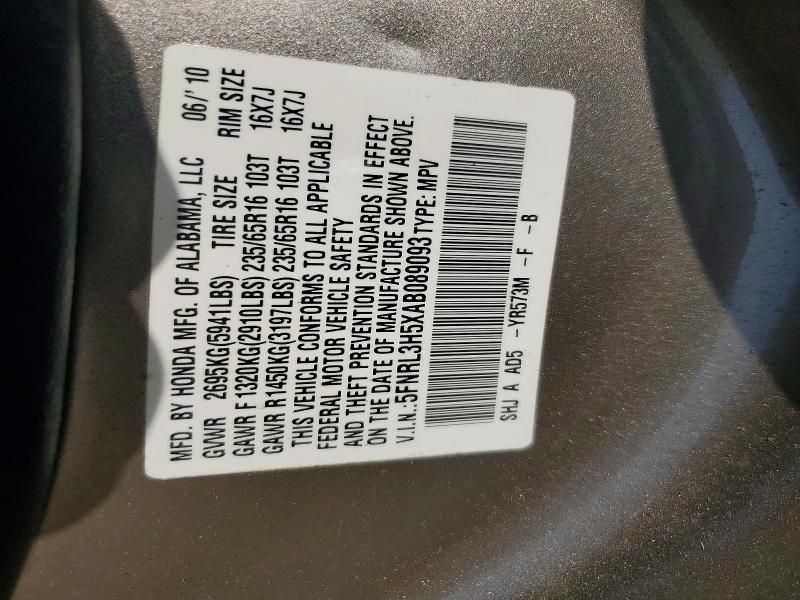 2010 Honda Odyssey ex