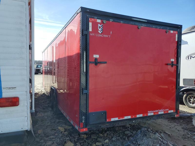 2023 Nationcraft 8.5X24TA3 Enclosed Cargo Trailer
