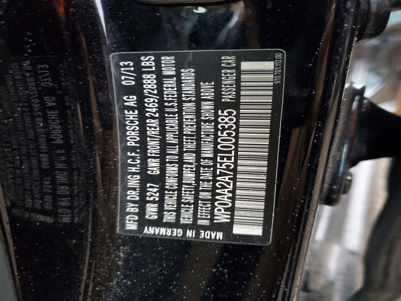 2014 Porsche Panamera 2