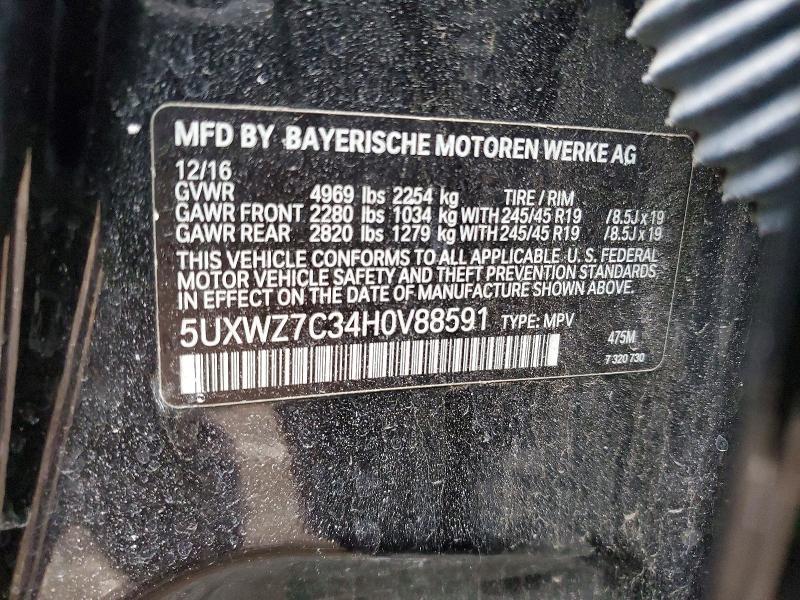 2017 BMW X3 Sdrive28i