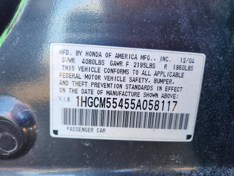 2005 Honda Accord lx