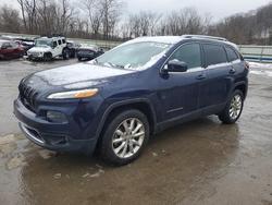 Jeep salvage cars for sale: 2015 Jeep Cherokee Limited