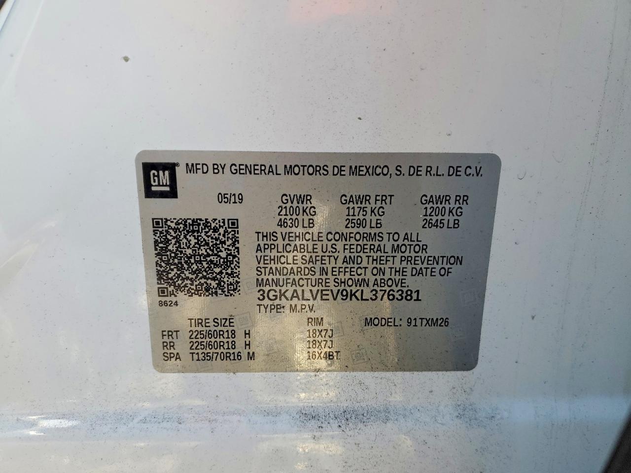 2019 GMC Terrain slt