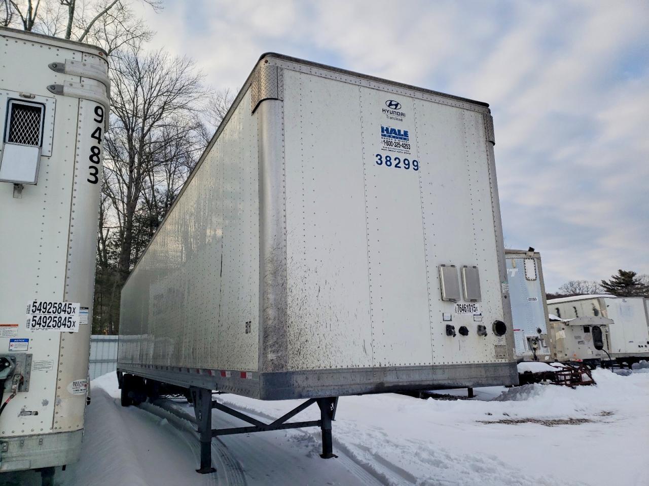 2020 Hyundai Translead VI2530152-AJS DRY Van Trailer
