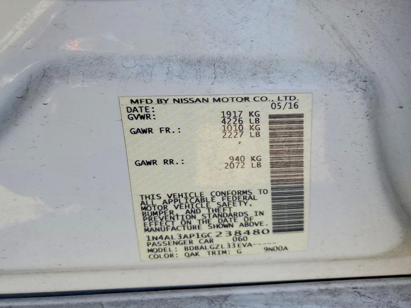 2016 Nissan Altima 2.5