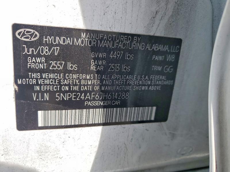 2018 Hyundai Sonata se