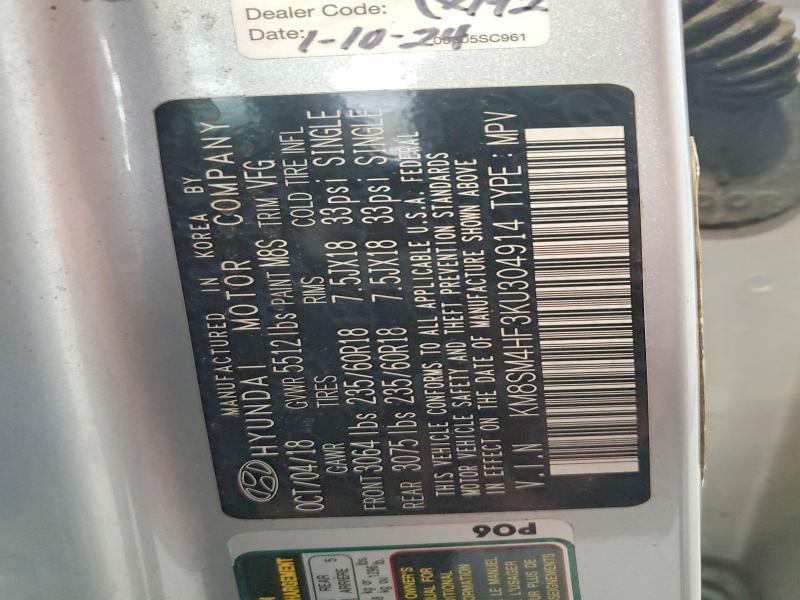 2019 Hyundai Santa fe xl se