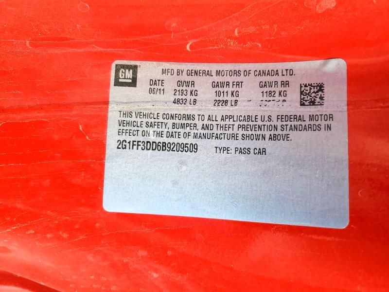 2011 Chevrolet Camaro lt