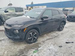 Chevrolet salvage cars for sale: 2021 Chevrolet Trailblazer rs