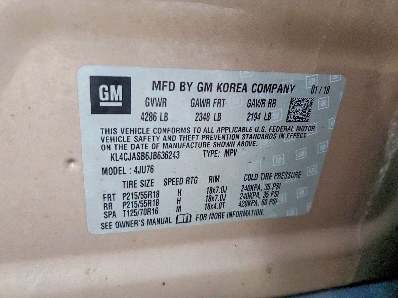 2018 Buick Encore Preferred