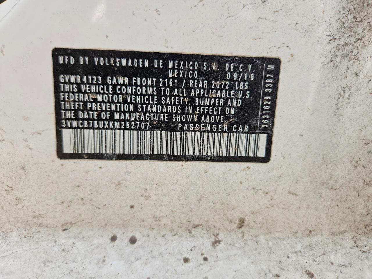 2019 Volkswagen Jetta s