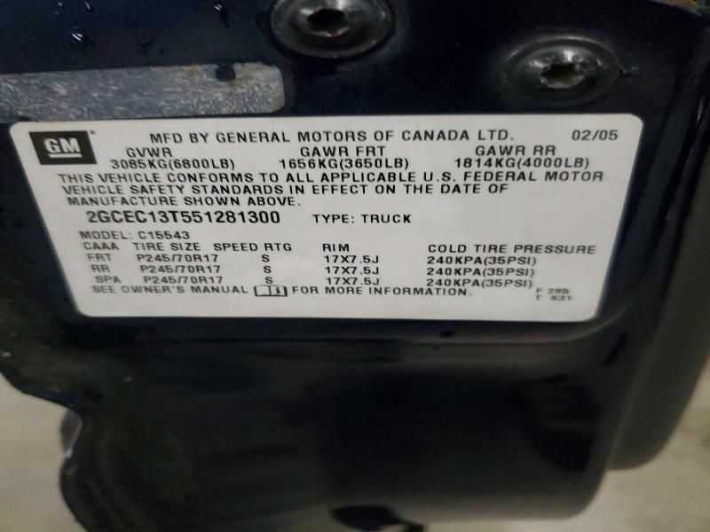 2005 Chevrolet Silverado C1500