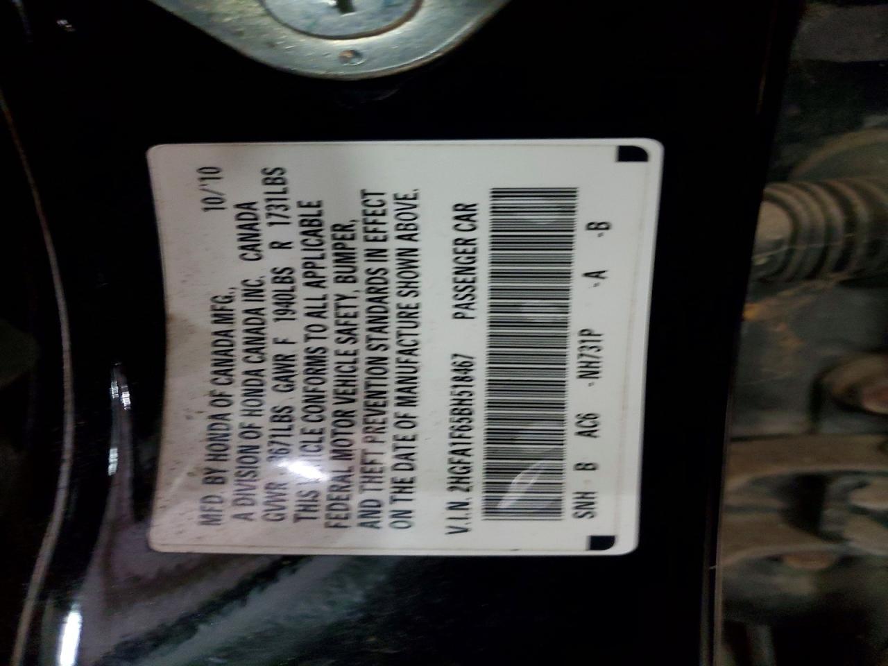 2011 Honda Civic Seda