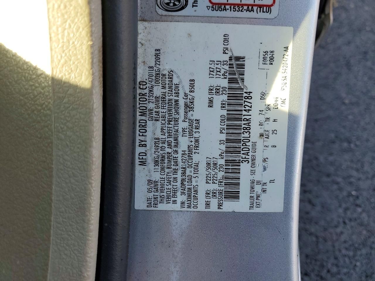 2010 Ford Fusion Hybrid