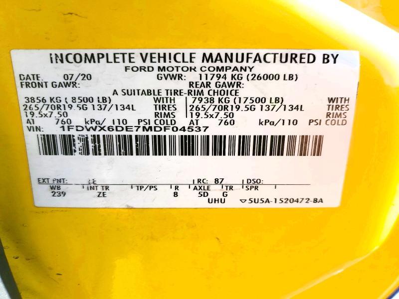 2021 Ford F650 Super Duty Rollback Truck