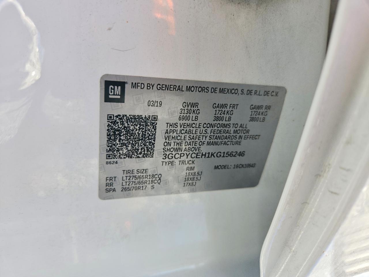 2019 Chevrolet Silverado K1500 Trail Boss Custom