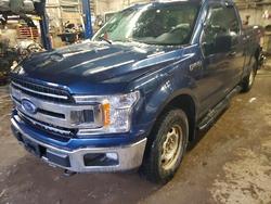 Ford salvage cars for sale: 2018 Ford F150 Super cab